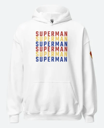 DC Superman Pullover Hoodie front Image