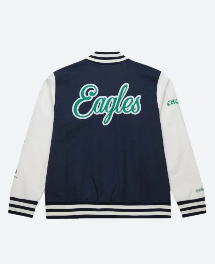 Dawn Staley Philadelphia Eagles Varsity Jacket Back Image
