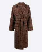 Doctor Who The Fifteenth Doctor Long Plaid Coat Front Image