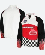 Dodge Challenger 2 Speedway Racing Jacket Front 7 Back Image