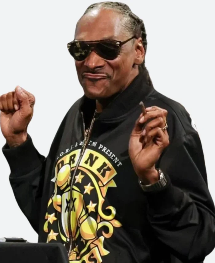 Drink CHamps Snoop Dogg ComplexCon Jacket Front Image