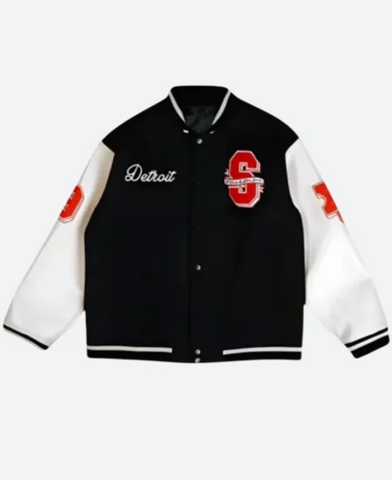 Eminem Detroit Slim Shady SSLP25 Varsity Jacket Front Image