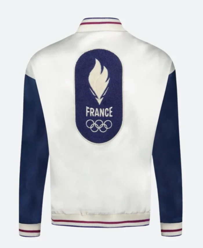 Equipe Of France Paris Olympic 2024 Jacket Back Image