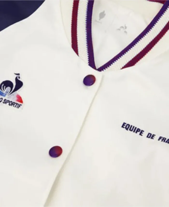 Equipe Of France Paris Olympic 2024 Jacket Closde Image