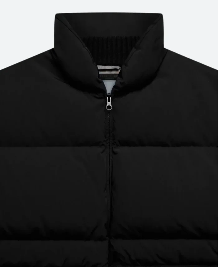 Fear of God Essentials Downfilled Puffer Jacket Collar Zoom Image