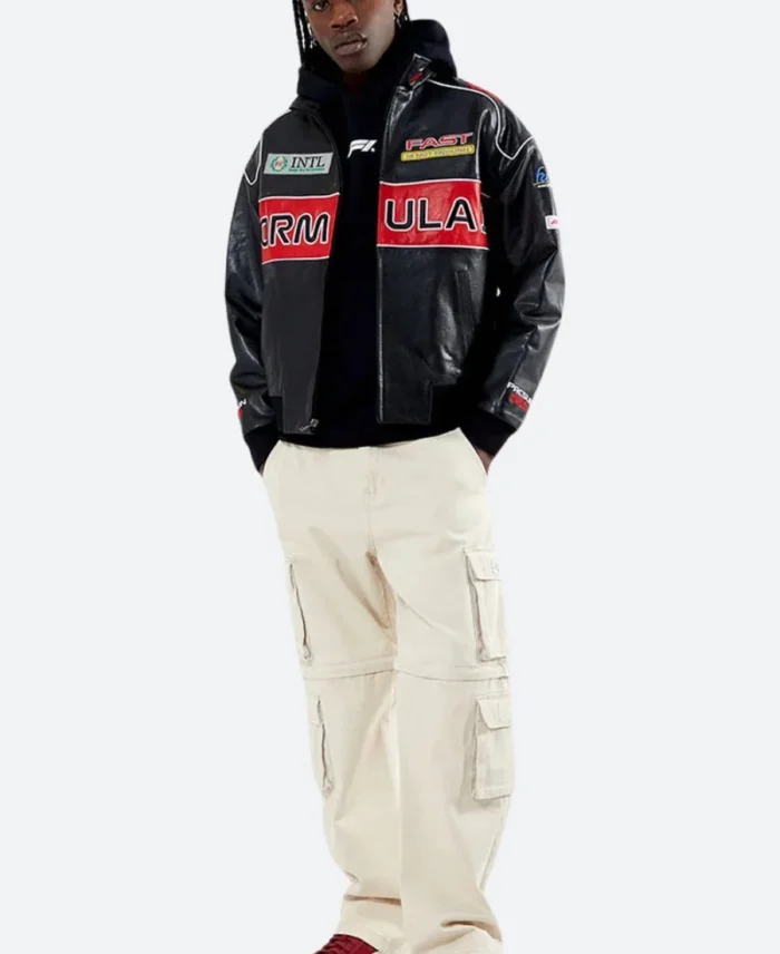 Formula 1 Pole Position Leather Jacket