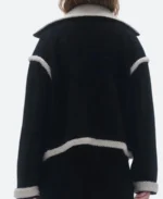 Gigi Hadid Guest in Residence Velvet Jacket Bacak Image