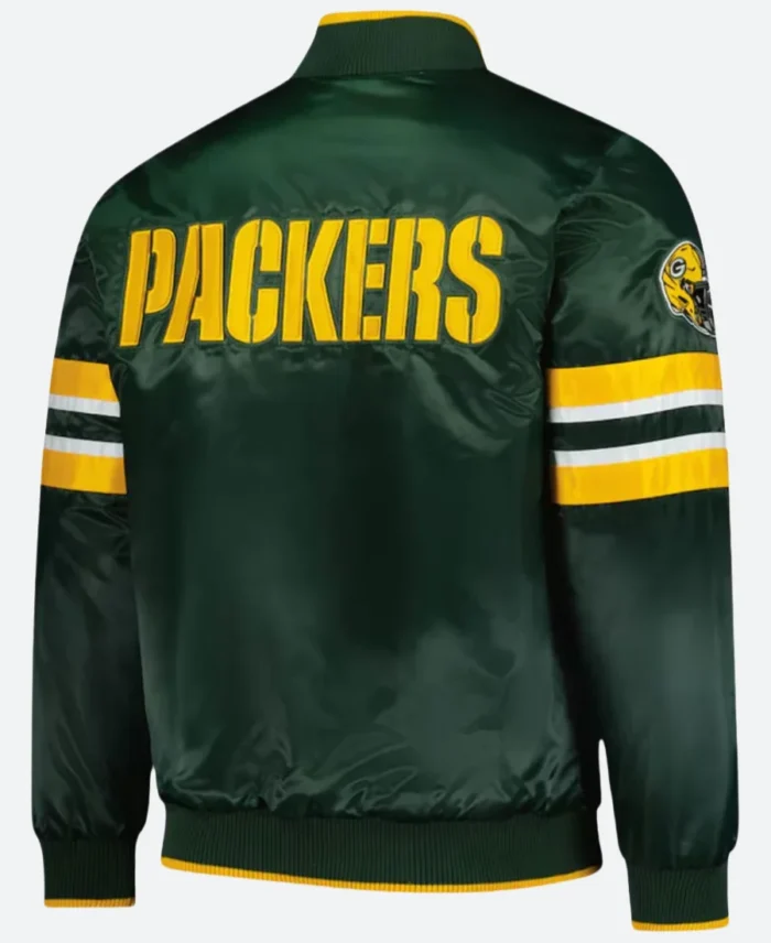 Green Bay Packers Varsity Jacket back Image