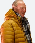 Green and Gold Movie Premiere Craig T. Nelson Puffer Jacket