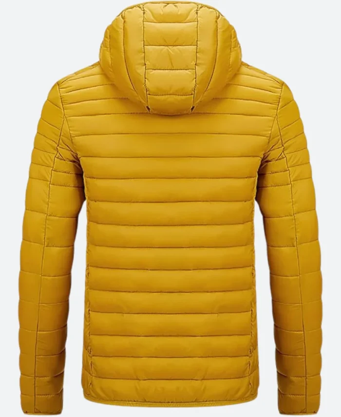 Green and Gold Movie Premiere Craig T. Nelson Puffer Jacket Back Image