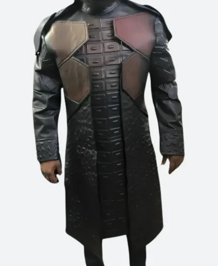 Guardians Of The Galaxy Ronan Leather Coat Front Iimage