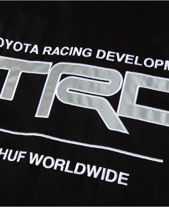 HUF X TRD Worldwide Racing Jacket Bacck Zoom Image