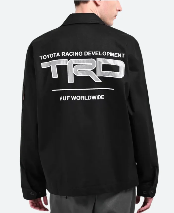 HUF X TRD Worldwide Racing Jacket Back Image