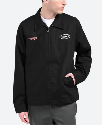 HUF X TRD Worldwide Racing Jacket Front Image