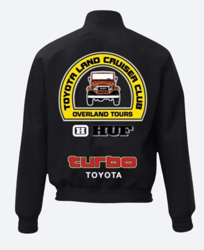 HUF x Toyota Overland Touring Jacket Back Image