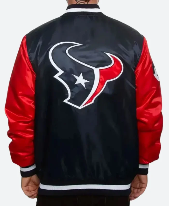 Houston Texans Bomber Jacket Back Image