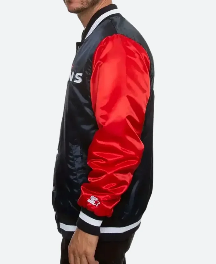 Houston Texans Bomber Jacket Shoulder Image