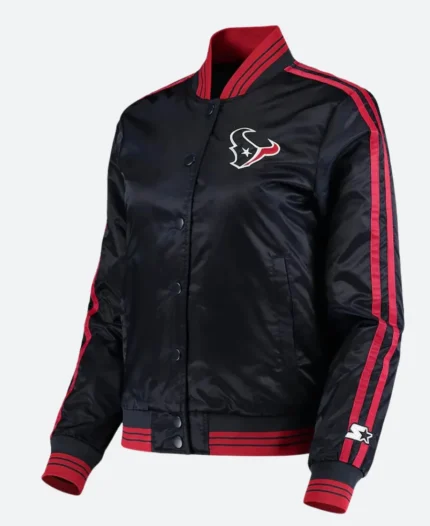 Houston Texans Overtime Varsity Jacket Front Image