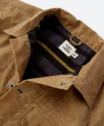 Huckberry X Flint and Tinder Trucker Jacket Collar Zoom Image