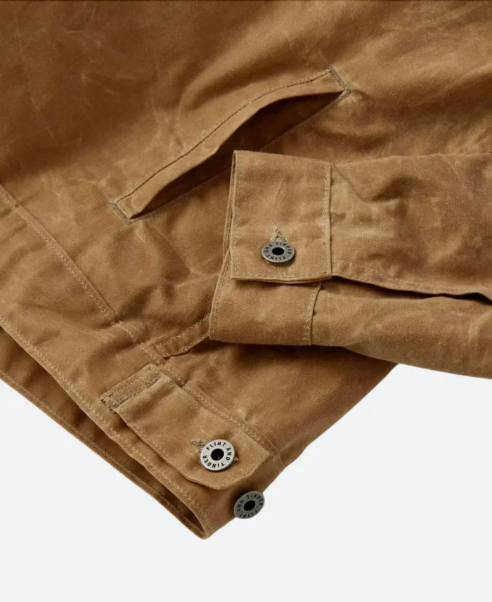 Huckberry X Flint and Tinder Trucker Jacket Sleeves Image