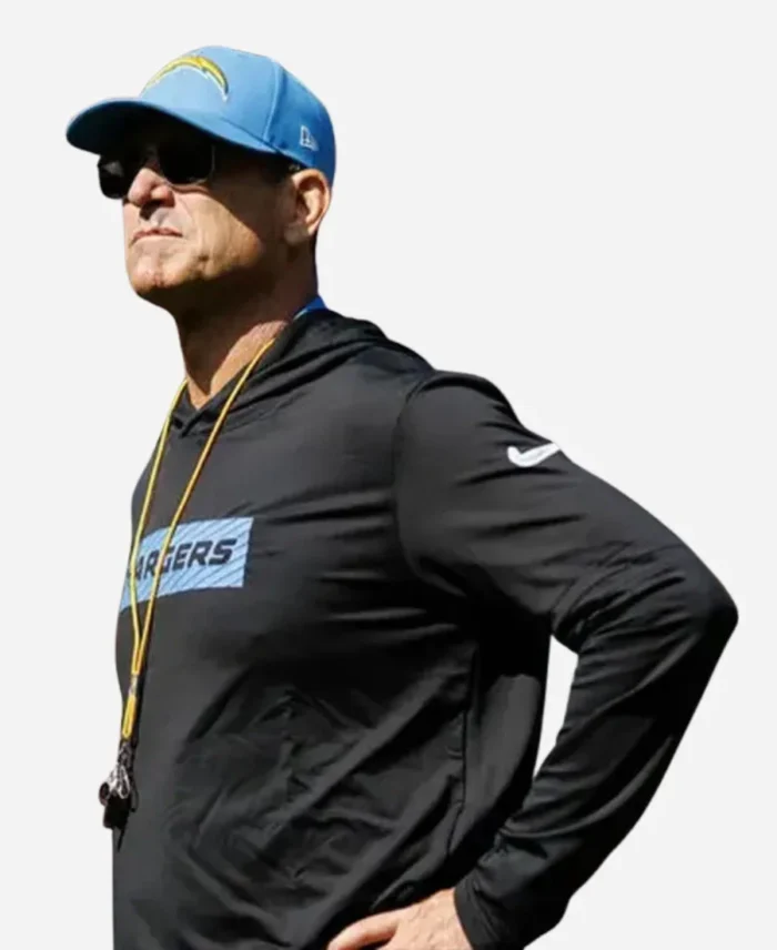 Jim Harbaugh Los Angeles Chargers Hoodie
