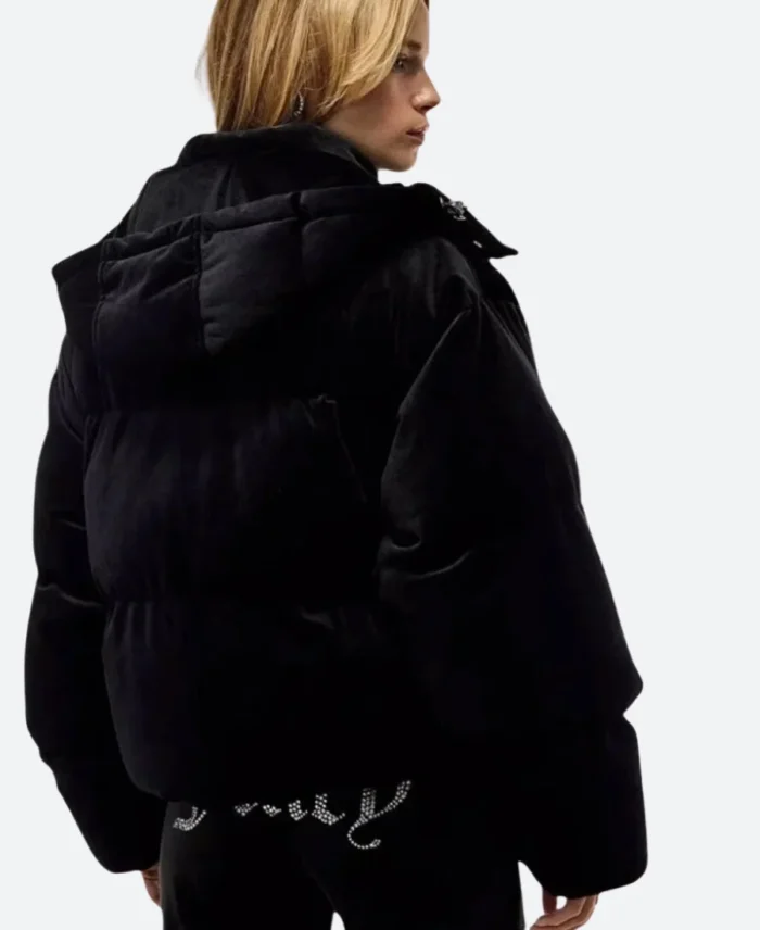 Juicy Couture Puffer Jacket Back Image