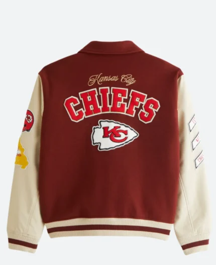 Kansas City Chiefs Varsity jacket Back Image