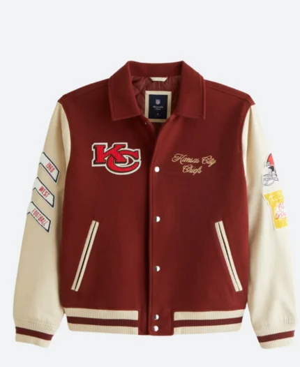 Kansas City Chiefs Varsity jacket Front Image