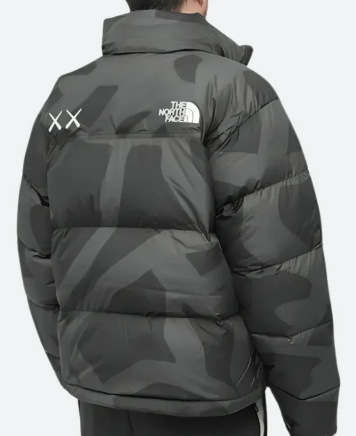 Kaws X The North Face Retro 1996 Puffer Jacket Back Image