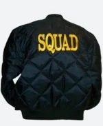 Kelly Severide Fire Squad 3 Chicago Quilted Jacket BAACK iMAGE