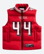 Kyle Juszczyk SF 49ers Off Season Puffer Vest Front Image