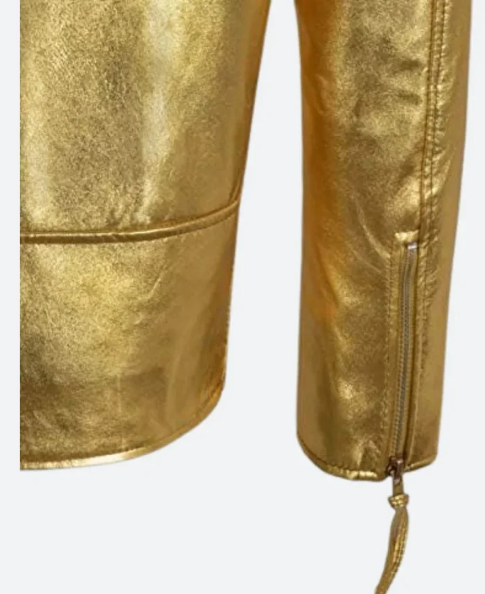 Landman Angela Norris Leather Biker Jacket Sleeves Image