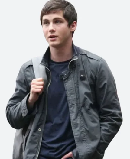 Logan Lerman Percy Jackson Sea of Monsters Jacket Front Image