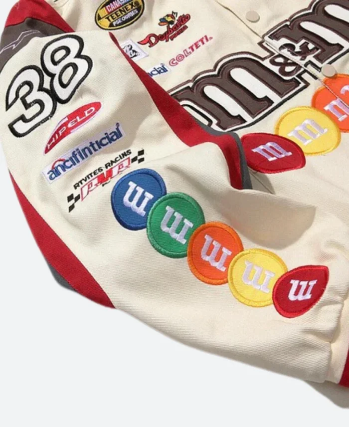 M&M F1 Racing Jacket Shoulder Image