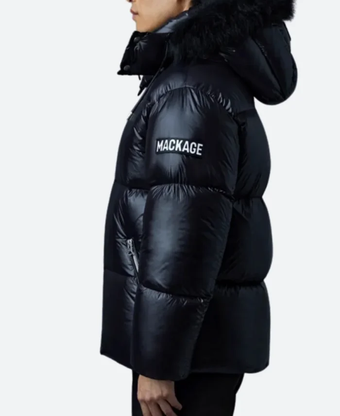 Mackage Hooded Puffer Jacket Arms Image