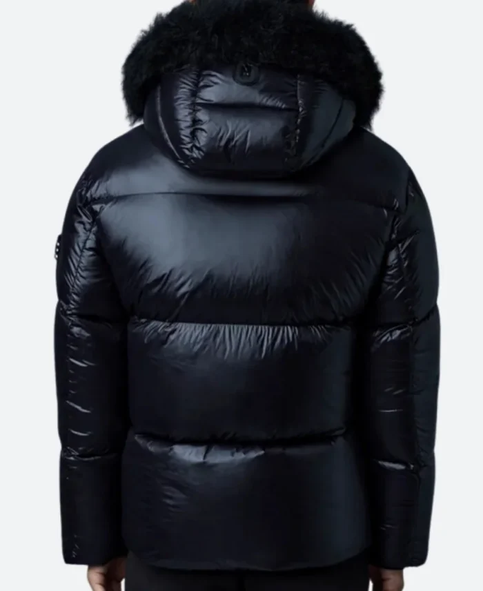 Mackage Hooded Puffer Jacket Back Image