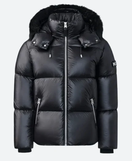 Mackage Hooded Puffer Jacket Front Image