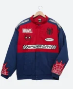 Marvel Spider Man Peter Parker Racing Jacket Front Image