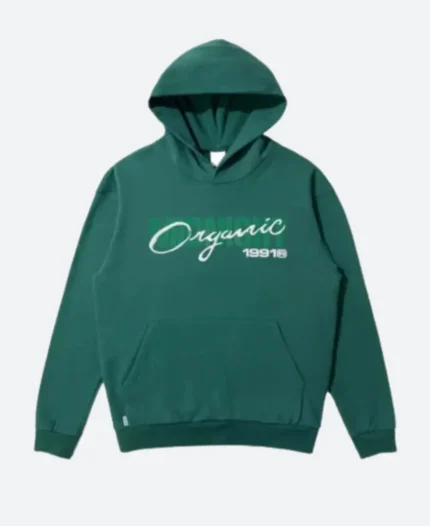 Midnight Organic Puff Print Hoodie