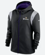 Minnesota Vikings Zipper Hoodie Front Image