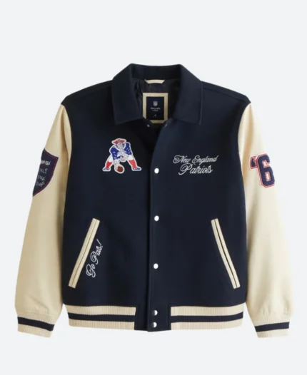 New England Patriots Varsity jacket Front Image