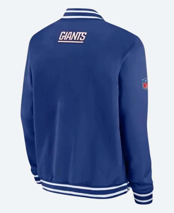 New York Giants Bomber Jacket Back Image