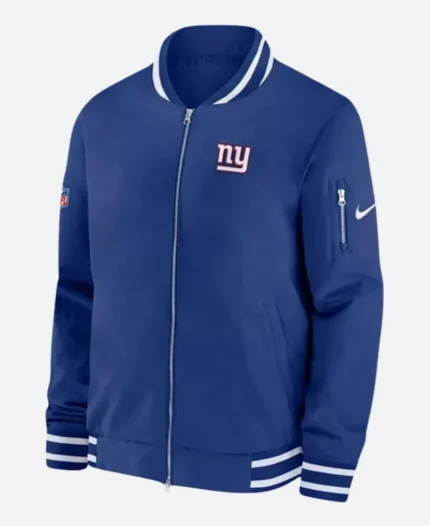 New York Giants Bomber Jacket Front Image