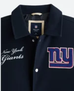 New York Giants Varsity Jacket Collar Image