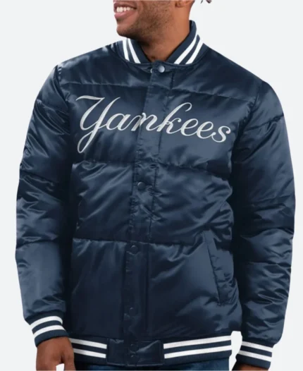 New York Yankees Letterman Varsity Jacket Front Image