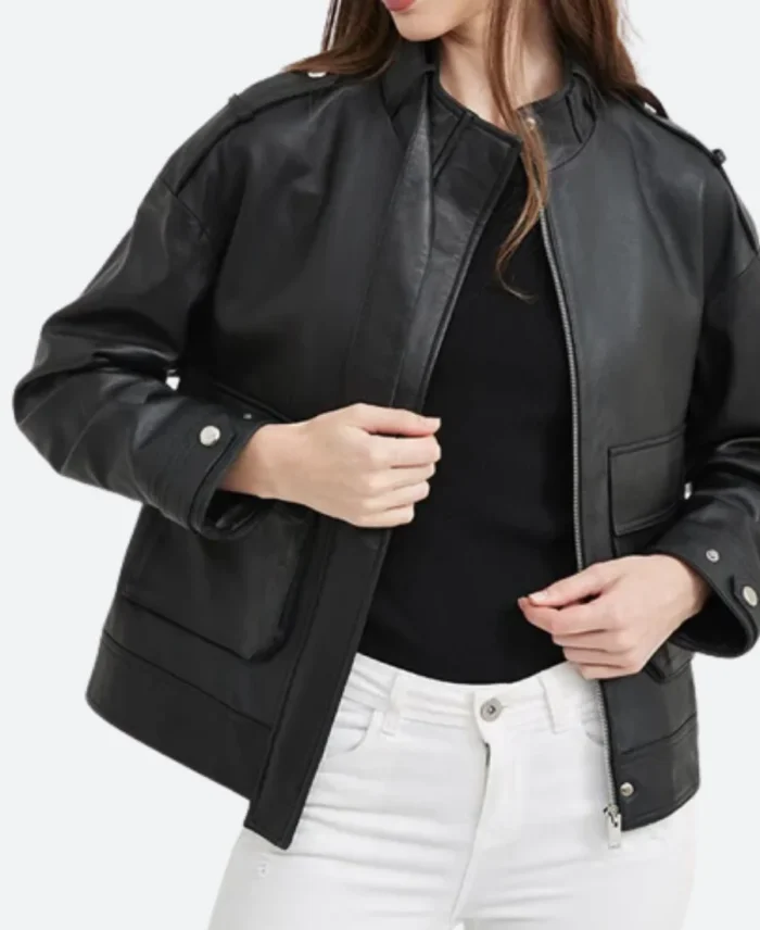 Nobody Wants This Morgan Leather Jacket