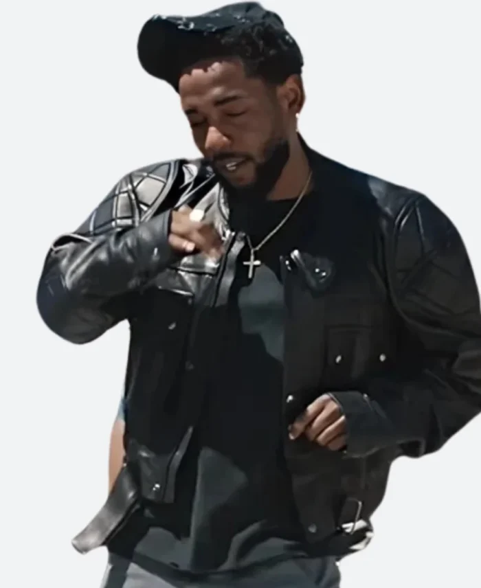 Not Like Us Kendrick Lamar Leather Jacket Full Image