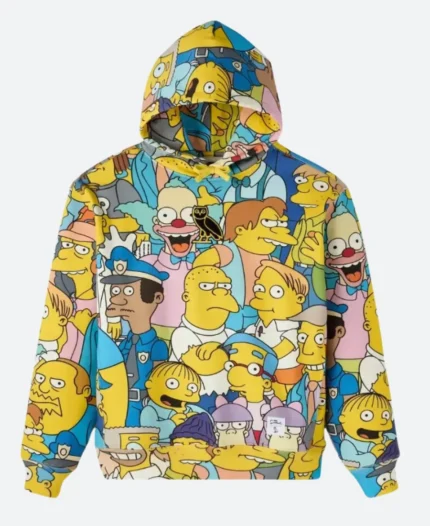 OVO X The Simpsons Hoodie Front Image