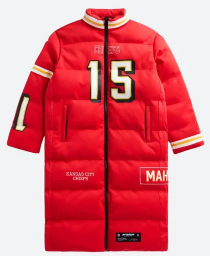 Off Season KC Chiefs Patrick Mahomes Puffer Coat