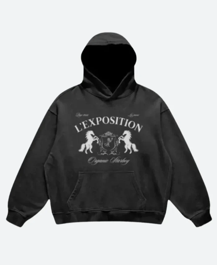 Organic Starboy X LExposition Hoodie Black Image